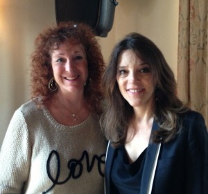 Jackie and Marianne Williamson